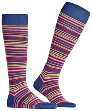 Falke Microblock Kniekousen - Pacific Blauw