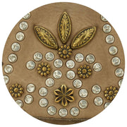 Campomaggi Siena Stud Telefoonhouder Tas - IJsbeige