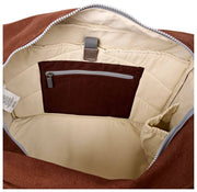 Sac fourre-tout moyen en toile de coton Roka Sloane - Lindt Brown