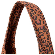 Roka Hoxton Large Cotton Canvas Shoulder Bag - Mini Leopard Brown