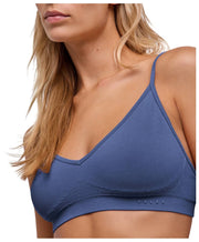 Falke Daily Seamless Bustier Bralette - Captain Blue