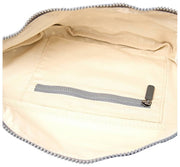 Roka Mill Hill Baumwoll-Canvas-Gürteltasche – Blau gestreift