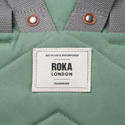 roka-finchley-a-medium-recycled-canvas-backpack---frost-green-34462587