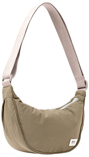 Roka Farringdon Taslon Umhängetasche – Basil Beige