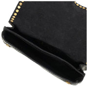 Campomaggi Gloria Crossbody Tas met Pochette Studs - Zwart