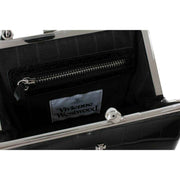 vivienne-westwood-embossed-croc-granny-frame-purse---black-35450622