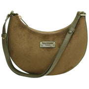 Alice-Wheeler-London-Kensington-Schultertasche---Olive-Wildleder-35944506