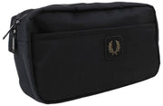 Fred Perry Crinkle Nylon Crossbody Tas - Zwart