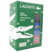 lacoste-crew-neck-slim-fit-cotton-3-pack-t-shirts---bordeaux-burgundycobalt-bluenavy-34459058