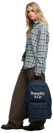 Superdry & Co Company Logo-Rucksack – Eclipse Navy/Off-White