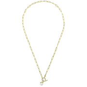 elements-gold-t-bar-chain-with-freshwater-pearl-9ct-gold-necklace---goldwhite-35461444