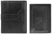Portefeuille porte-cartes Dents Itchen Passcase - Noir