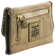 Campomaggi Cortona Stud Portemonnee - Cementgrijs