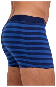 Falke Daily Comfort Striped Boxer Brief - Royal Blue