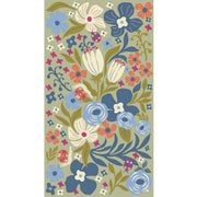 powder-garden-friends-with-wild-flowers-print-scarf---greenblue-34449427