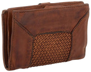 Campomaggi Pisa Ornella Woven Purse - Cognac Tan