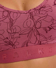 Falke Daily Comfort Print 2-pack bustier bralette - Rood