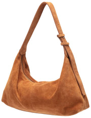 Elie Beaumont Suède Slouch Tas - Bruin