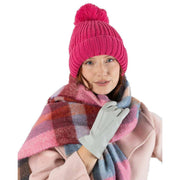 dents-ribbed-knit-bobble-hat---candy-pink-34492972