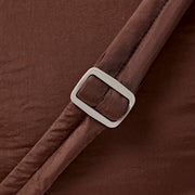 Roka Oxford Medium Taslon Umhängetasche – Schokoladenbraun