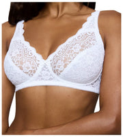Triumph Amourette BH ohne Bügel – Weiß