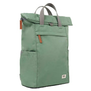 roka-finchley-a-medium-recycled-canvas-backpack---frost-green-34462583