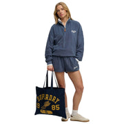 Superdry & Co Tote Bag - Richest Navy/Autumn Mustard Orange