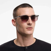 Barner Dalston glänzende Sonnenbrille – Laguna Clear