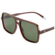 Lunettes de soleil brillantes Barner Jake - Marron cacao