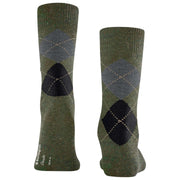Burlington Dundee Sokken - Groen/Zwart