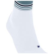 Chaussettes de course Falke RU4 Endurance Cool - Woolwhite/Bleu