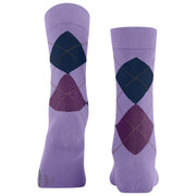 Burlington Queen Socks - Paars/Blauw