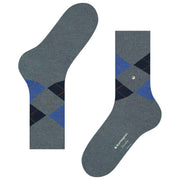Chaussettes Burlington Dundee - Gris/Bleu