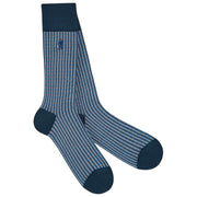 London Sock Company Shaken and Stirred 6-Pair Sock Box Set - Orange/Red/Brown