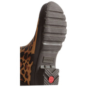 Hunter Original Tall Leopard Gummistiefel – Beige/Schokoladenbraun