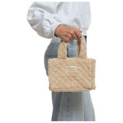 Moon Nude Teddy Mini-Shopper-Tasche – Braun/Creme