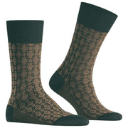 Falke Artwork Krawattensocken – Thymiangrün