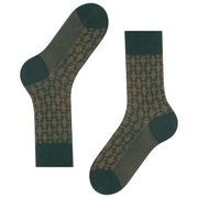 Falke Artwork Krawattensocken – Thymiangrün