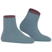 Falke Cosy Pluche Pantoffelsokken - Wolkenblauw