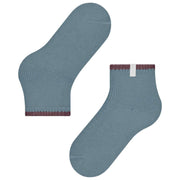 Falke Cosy Pluche Pantoffelsokken - Wolkenblauw