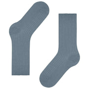 Falke Cosy Wool Boot Socks - Monument Blue