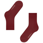 Falke Cotton Touch Socks - Henna Red