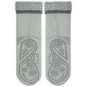 Falke Kuschelkissen-Slipper-Socken – Silbergrau
