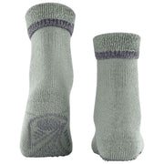 Falke Kuschelkissen-Slipper-Socken – Silbergrau