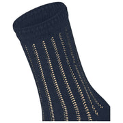 Falke Eyelet Chaussettes - Bleu Espace