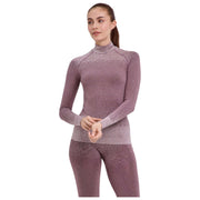 Falke Long Sleeved Tight Fit Shirt - Mahogany Brown