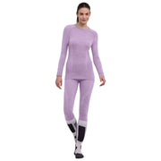 Falke Long Sleeved Wool Tech Regular Fit Shirt - Light Lilac