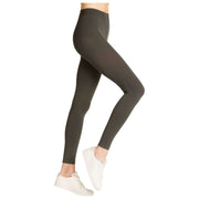 Falke Pure Matt 100 Denier Leggings - Carbon Grey