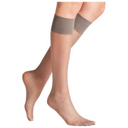 Falke Pure Matt 20 Denier Knee High Socks - Iron Grey
