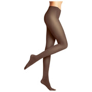 Falke Pure Matt 50 Denier Tights - Cappuccino Brown